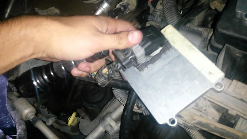 Chevy Where is Transmission Control Module Located