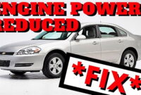 Engine Power Reduced Chevy Impala