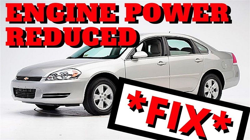 Engine Power Reduced Chevy Impala