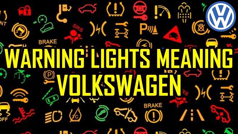 VW Dashboard Lights Meaning