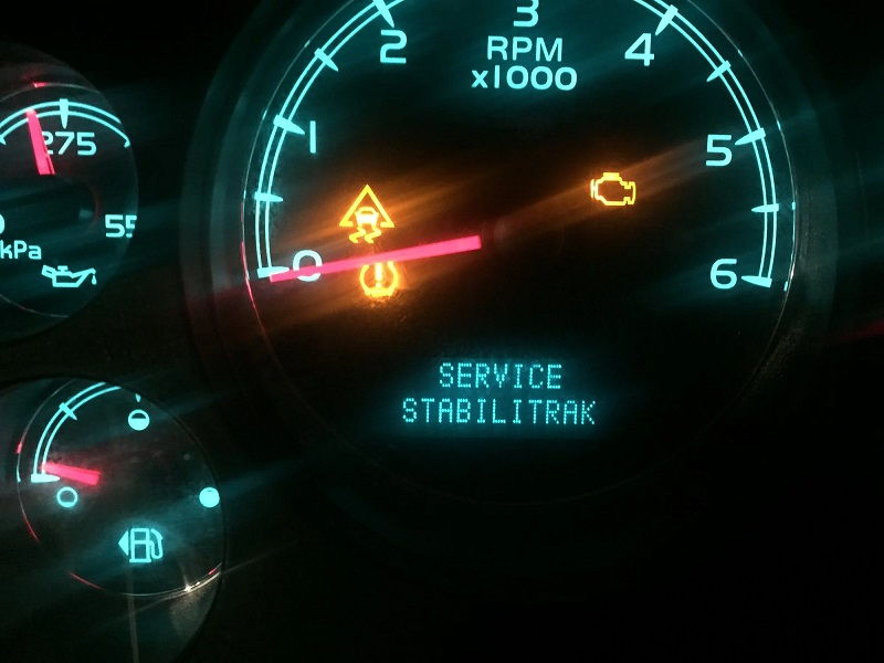 Service Stabilitrak Chevy Equinox
