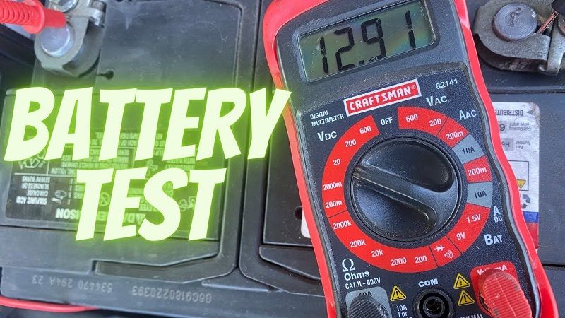 How to Test a Car Battery with a Multimeter