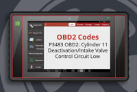 P3483 Cylinder 11 Deactivation Intake Valve Control Circuit Low
