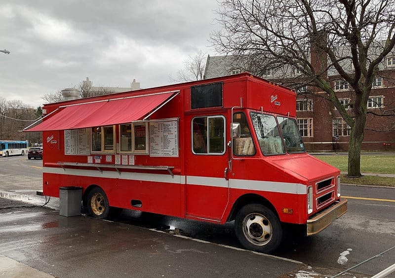 Compact Food Trucks for Urban Area