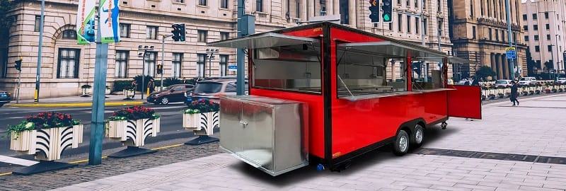 Compact Food Trucks for Urban Area