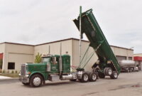 End Dump Truck and Trailer for Sale