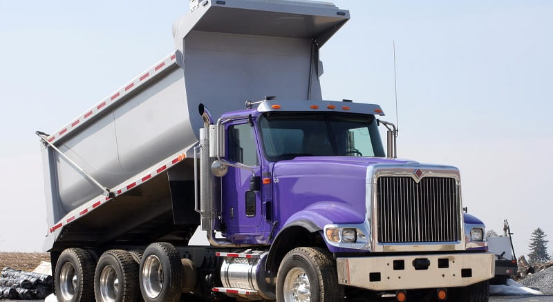 Used Tri Axle Dump Truck for Sale