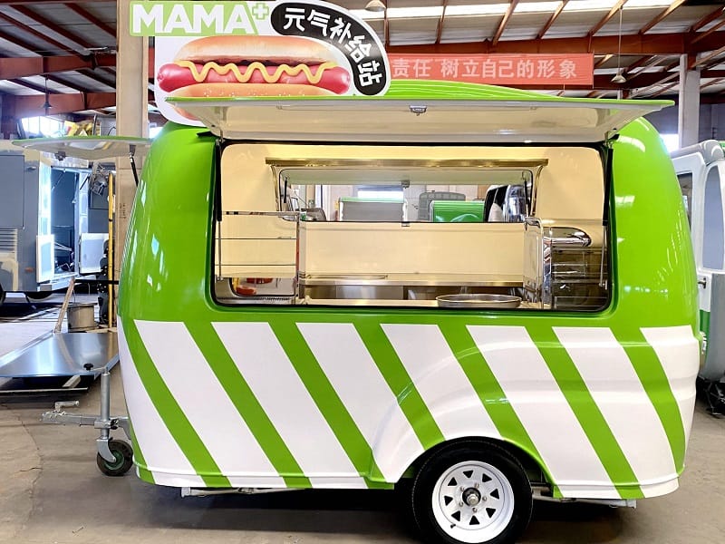 Small Food Truck Trailer for Sale