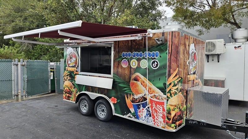 Food Truck Trailer for Sale Orlando