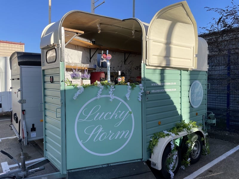 Horse Trailer Food Truck for Sale