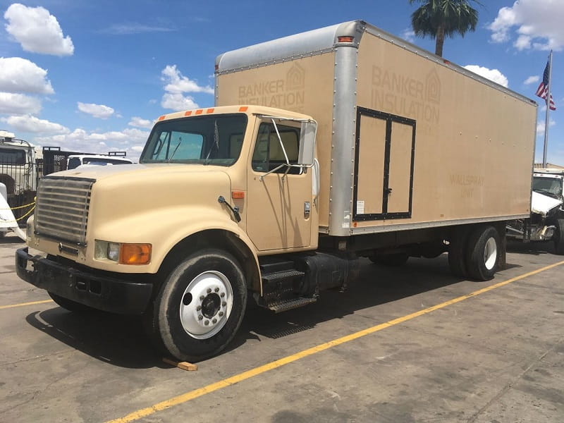 Salvage Box Truck for Sale