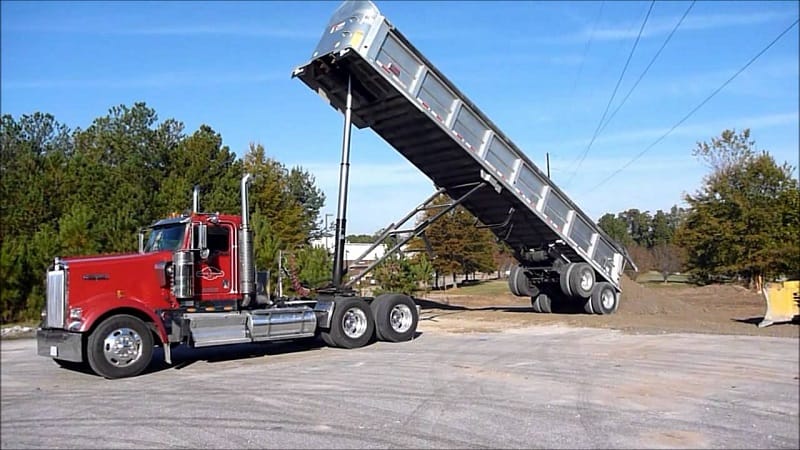 Semi Truck Dump Trailer for Sale