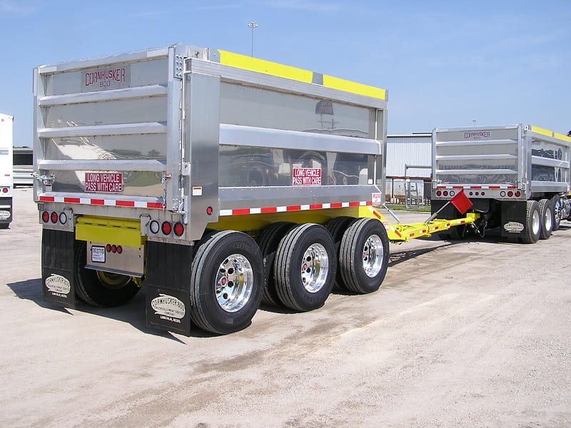 Dump Truck Pup Trailer for Sale
