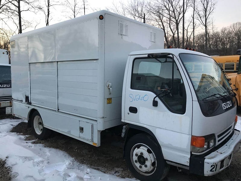 Salvage Box Truck for Sale
