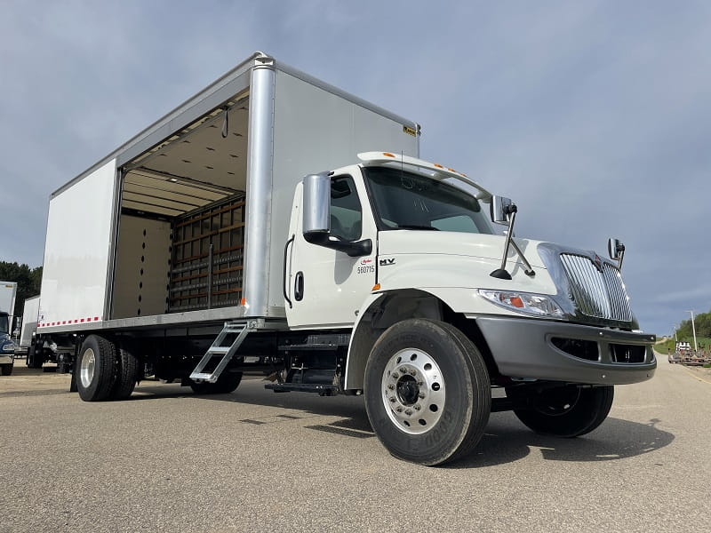 Box Truck with Roll-Up Door for Sale
