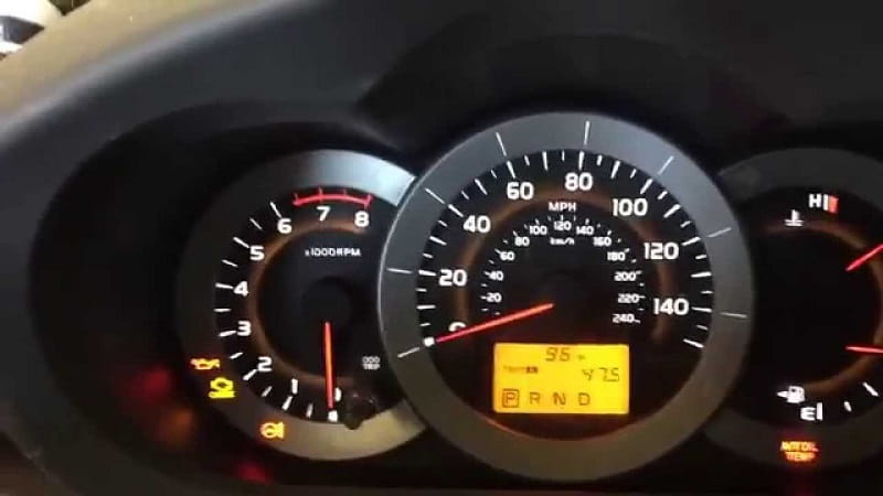 2015 rav4 Maintenance Light Reset