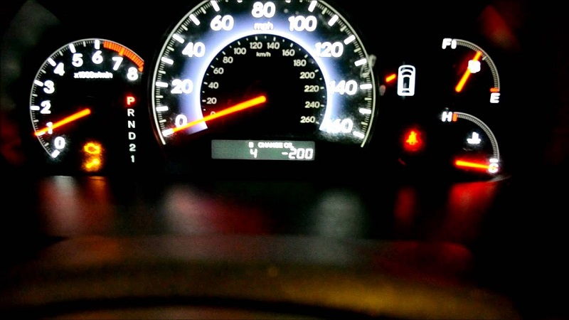 honda odyssey engine light