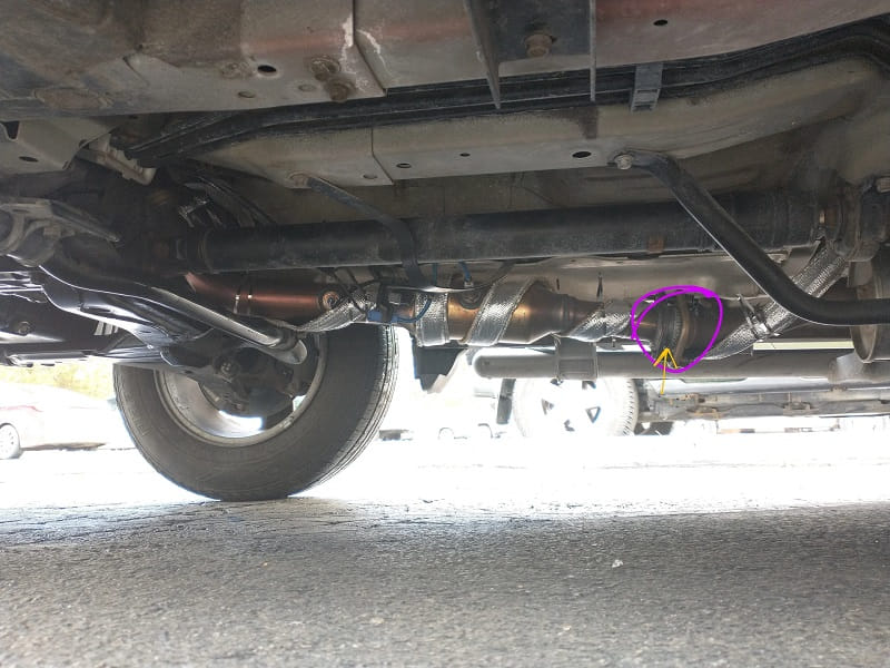 2003 Honda Element Catalytic Converter