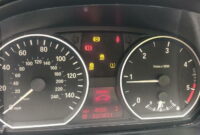 BMW Engine Warning Light Half Yellow