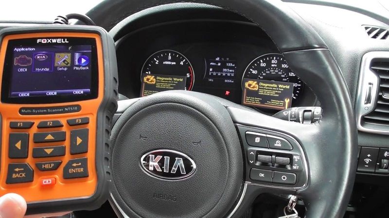 KIA Airbag Warning Light