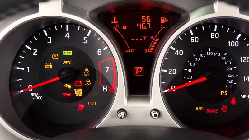 Nissan Juke Dashboard Lights