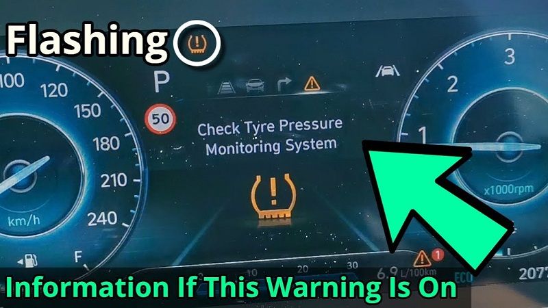 Tire Pressure Monitoring System (TPMS) Warning Light