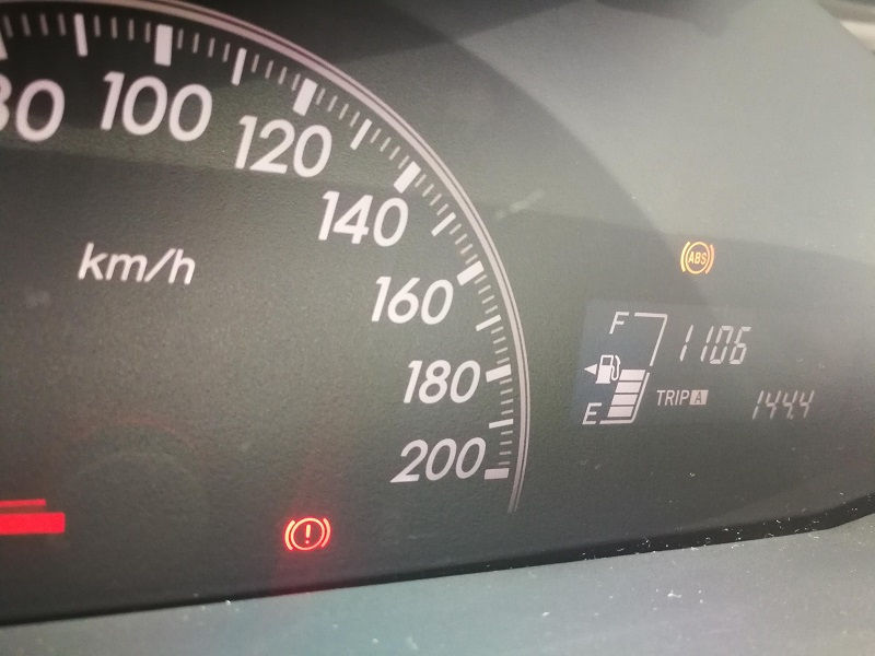 Toyota Yaris ABS Warning Light