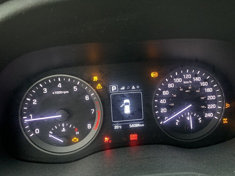 Hyundai Tucson Warning Lights