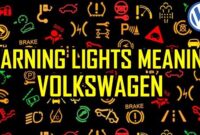 VW Dashboard Lights Meaning