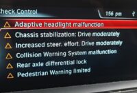 Pedestrian Warning Malfunction Bmw