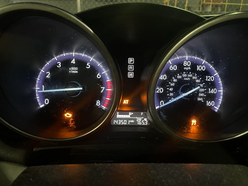Mazda 3 At Light
