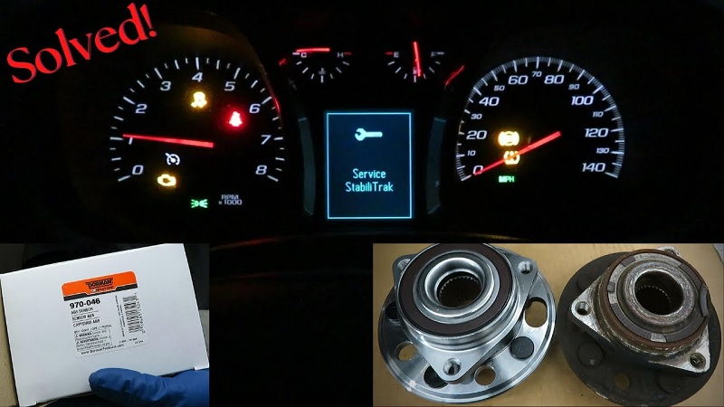 Service Stabilitrak Chevy Equinox 2013