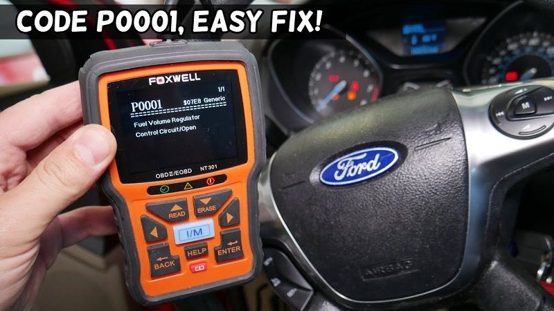 What is The Code P0001 on a 6.7 Powerstroke