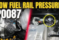 P0087 Fuel RailSystem Pressure - Too Low