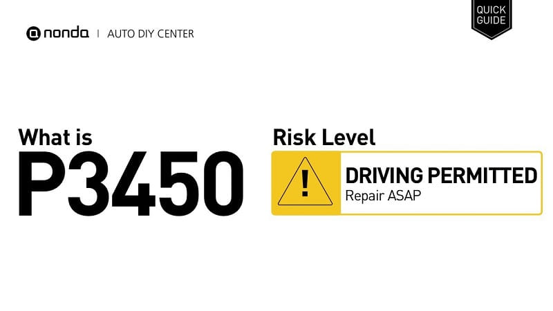 P3450 Cylinder 7 Deactivation Intake Valve Control Circuit Performance