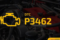 P3462 Cylinder 8 Exhaust Valve Control Circuit Performance