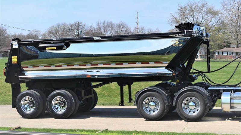 Dump Trailer for Sale with Truck Paper