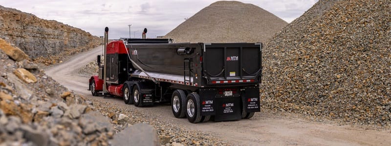 Dump Trailer for Sale with Truck Paper