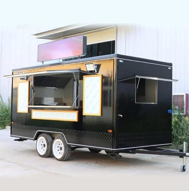 Food Trucks with Dual Serving Windows