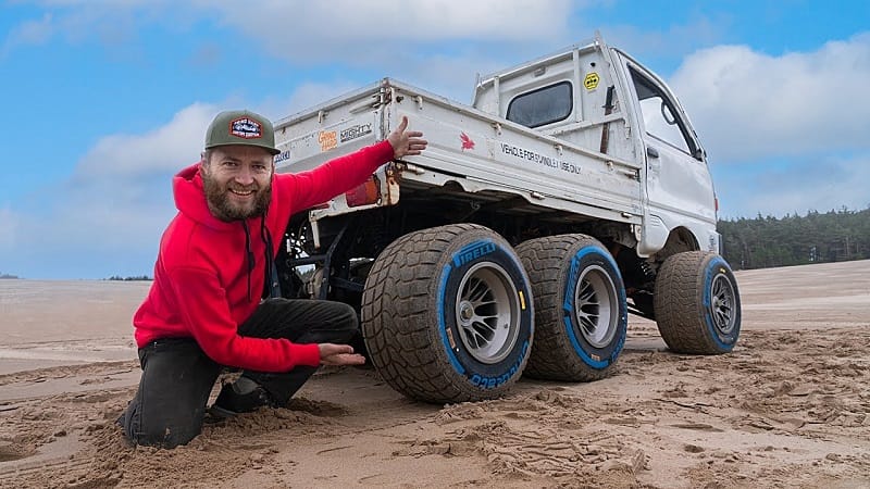 6x6 Kei Truck for Sale