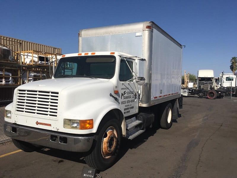 Single Axle Box Truck for Sale