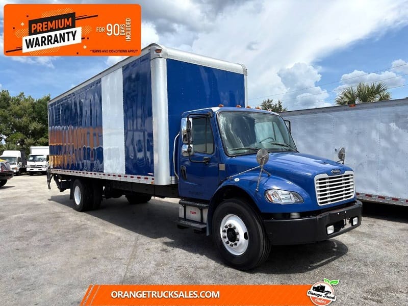 Diesel Box Truck with Liftgate for Sale