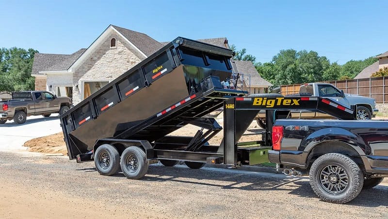 Fifth Wheel Dump Trailer for Sale